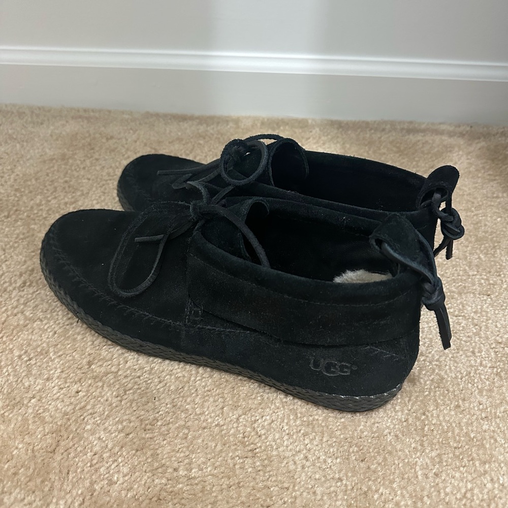 UGG Black Suede Boots